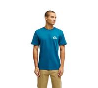 Quiksilver Short Sleeve T-Shirt EV MINI Logo Mens Blue