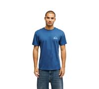 Quiksilver Short Sleeve T-Shirt EV MINI Logo Mens Blue