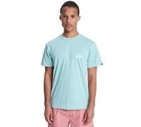 Quiksilver Ev Mini Logo Short Sleeve T-Shirt Blue - L