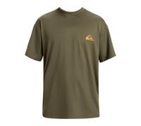Quiksilver Short Sleeve UPF 50 Surf T-Shirt EVERYDAY SURF TEE SS Men Brown 3XL