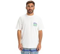 Quiksilver Short Sleeve UPF 50 Surf T-Shirt EVERYDAY SURF TEE SS Men White XXL