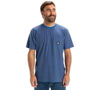 Quiksilver Short-Sleeved Knit top KENTIN SS Pocket Men Blue M
