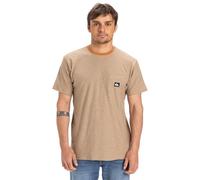 Quiksilver Short-Sleeved Knit top KENTIN SS Pocket Men Brown L