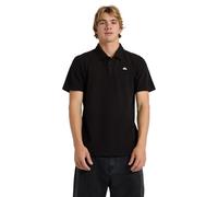 Quiksilver Short-Sleeved Knit top MW Pique Polo Men's Black XS