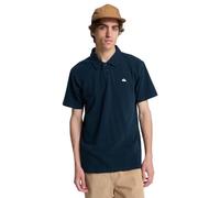 Quiksilver Short-Sleeved Knit top MW Pique Polo Men's Black XS