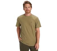 Quiksilver Short-Sleeved Knit top SLUB Roundneck Men's Beige XL