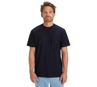 Quiksilver Short-Sleeved Knit top SLUB Roundneck Men's Black XS