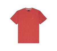 Quiksilver Short-Sleeved Knit top SLUB Roundneck Men's Pink M