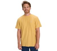 Quiksilver Short-Sleeved Knit top SLUB Roundneck Men's Yellow L