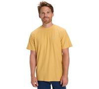 Quiksilver Short-Sleeved Knit top SLUB Roundneck Men's Yellow M