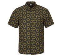 Quiksilver Short sleeved Shirt APERO CLASSIC SS in Brown EU XL