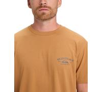 Quiksilver Short-Sleeved T-Shirt Anchor Lockup SS Men's Brown S