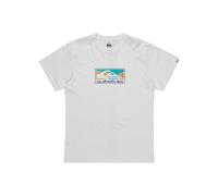 Quiksilver Short-Sleeved T-Shirt EV Gradient Box SS Men White M