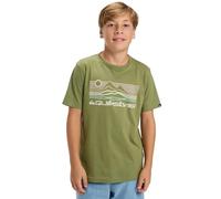 Quiksilver Short-Sleeved T-Shirt EV Light Waves SS Boy's Green 8