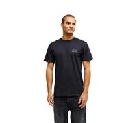 Quiksilver Ev Mini Logo Short Sleeve T-Shirt Black White - M