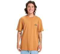 Quiksilver Short-Sleeved T-Shirt EV Mini Logo SS Men's Brown XL