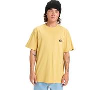 Quiksilver Short-Sleeved T-Shirt EV Mini Logo SS Men's Yellow M