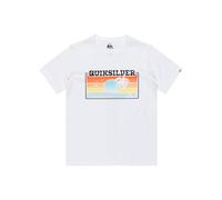 Quiksilver Short-Sleeved T-Shirt EV Sun Faded YTH Youth White 12