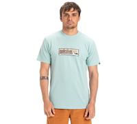 Quiksilver Short-Sleeved T-Shirt EVO Endless Type SS Men Blue L