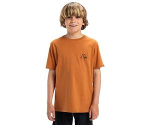 Quiksilver Short-Sleeved T-Shirt EVO Original BS TEE YTH Youth Brown 12