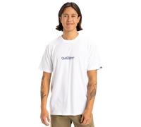 Quiksilver Mens Fine Line T-Shirt White S