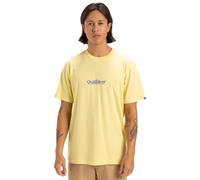 Quiksilver Short-Sleeved T-Shirt Fineline SS Men Yellow L