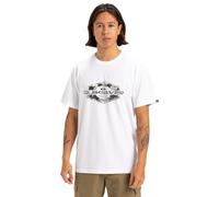 Quiksilver Short-Sleeved T-Shirt Locked UP SS Men White M