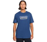 Quiksilver Short-Sleeved T-Shirt Range Life Front SS Men Blue XL