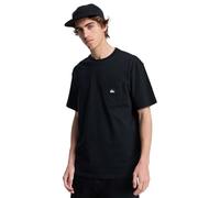 Quiksilver Short-Sleeved T-Shirt Salt Water Pocket SS TEE Men's Black M