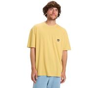 Quiksilver Short-Sleeved T-Shirt Salt Water Pocket SS TEE Men's Yellow L