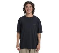 Quiksilver Short-Sleeved T-Shirt Salt Water TEE Men Black S