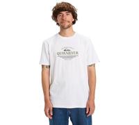 Quiksilver Short-Sleeved T-Shirt Type LINE SS Men's White XL
