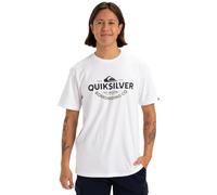 Quiksilver Mens Typed Out T-Shirt White M