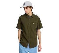 Quiksilver Short Sleeves Shirt TIME Box Mens Brown
