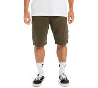 Quiksilver Crucial Battle Cargo Shorts Brown 28 Men