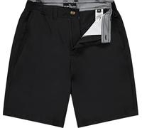 Quiksilver Shorts for Men Big and Tall, Hybrid Stretch Amphibian Quick Dry Short, Black, 1X