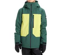 Quiksilver - Ski/snowboard jacket - Ambition 20k Youth Jacket Trekking Green - Kid Size 12y Green 12y