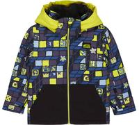 Quiksilver - Ski/snowboard jacket - Little Mission Kids Jacket 3D Checker Yellow Plum - Kid Size 4-5 y Yellow 4-5 y