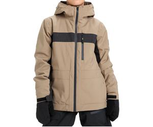 Quiksilver - Ski/snowboard jacket - Quest 20k Youth Jacket Fallen Rock - Kid Size 10 y - Beige Beige 10 y