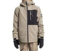 Quiksilver Snow Jacket Side HIT Solid Jacket Boy's Beige 10