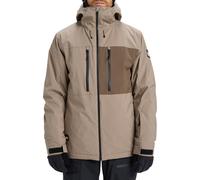 Quiksilver - Ski/snowboard Jacket - Sycamore Solid 20k Jacket Fallen Rock for Men - Size XL - Brown Brown XL