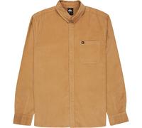 Quiksilver Smoke Trail Cord Long Sleeve Shirt Brown XS Men