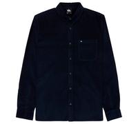 Quiksilver Long Sleeve Shirt Smoke Trail Cord Mens Black