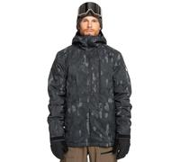 Quiksilver Snow Jacket Mission Printed JK Men Black M