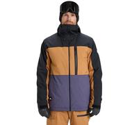 Quiksilver Snow Jacket Sycamore Block 20K Jacket Men's Brown XL