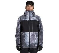 Quiksilver Snow Jacket Sycamore Printed Jacket Men's Black XL
