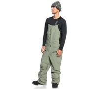 Quiksilver Snow Pants Utility BIB Men Green XS