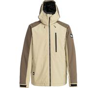 Quiksilver - Snowboard Jacket - Mission Block Jacket Twill for Men - Size L - Beige Beige L