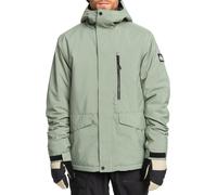 Quiksilver - Snowboard Jacket - Mission Solid Jacket Sea Spray for Men - Size XL - Green Green XL