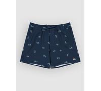 Quiksilver Stretch Printed Volley 16´´ Swimming Shorts Blue L Men